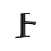 Moen Arlys Bathroom Faucet Black 1 Handle Low Arc Low Profile, small