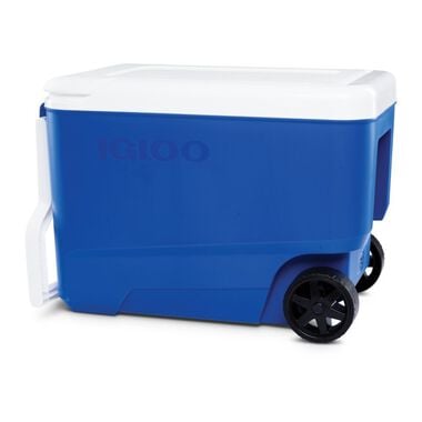 Igloo Wheelie Cool 38 Hard Cooler Majestic Blue 38qt, large image number 1
