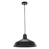 Globe Electric Barnyard Pendant Light 1 Light Matte Black, small image number 1