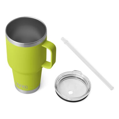 Yeti Rambler 35 Oz Mug with Straw Lid Chartreuse 21071501821 from