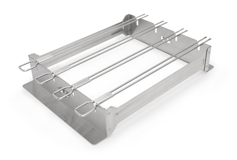 Broil King Stainless Steel Narrow Kebab Rack, large image number 1