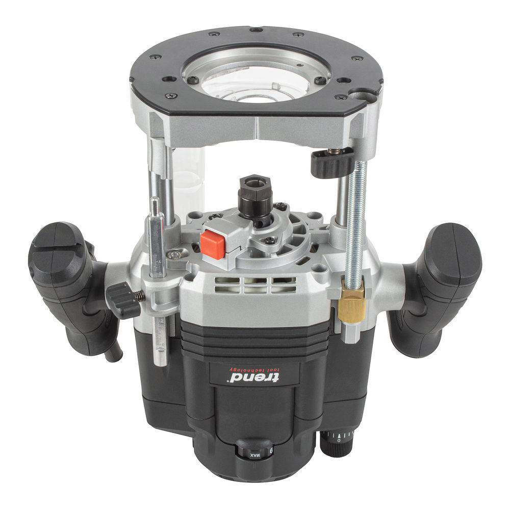 Trend T8 15A 1/2 Inch Dual-Mode Plunge Workshop Router, large image number 5