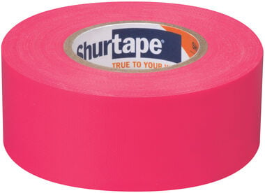 Shurtape FM 200 Non Adhesive Flagging Tape Fluorescent Red