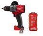 Milwaukee Promotional M18 FUEL 1/2inch Hammer Drill/Driver (Bare Tool) and One-Piece Carbide Hole Cutter Set 4 Piece Bundle