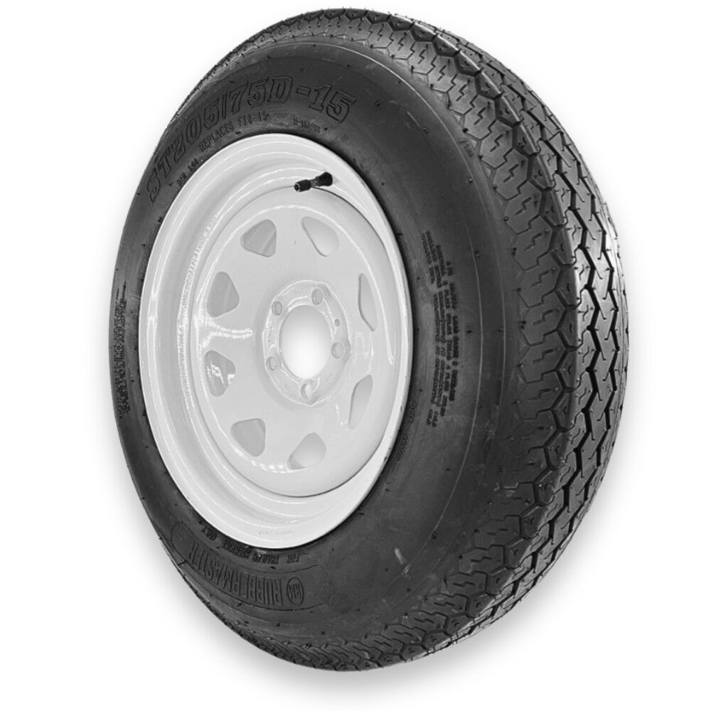 Rubbermaster Tire F78-15 6P TL & MTD 15 x 6 5 on 5 SPOKE, large image number 2