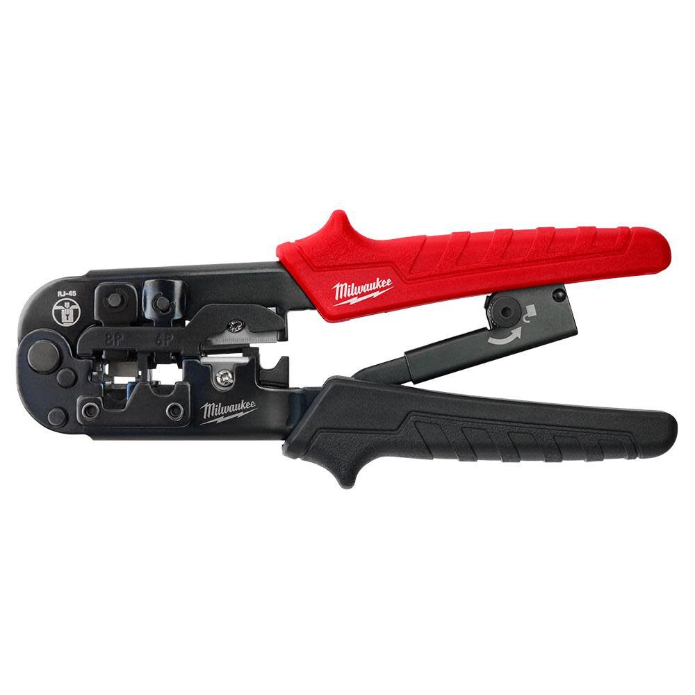 Milwaukee Ratcheting Pass-Through Crimper & Stripper, large image number 1