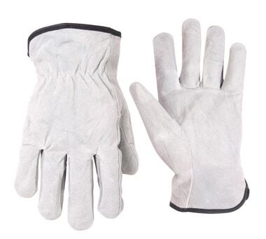 CLC Split Cowhide Driver Gloves - M, large image number 0