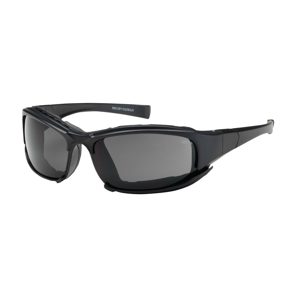 Protective Industrial Products Cefiro Full Frame Safety Glasses with Black Frame & Gray Lens, large image number 1