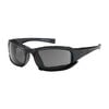 Protective Industrial Products Cefiro Full Frame Safety Glasses with Black Frame & Gray Lens, small image number 1