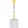 Ames 10-Tine Ensilage Fork with D-Grip Redwood Handle, small image number 1