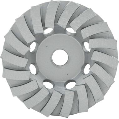Milwaukee 5 in. Diamond Cup Wheel Segmented-Turbo, large image number 0