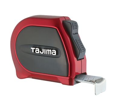 Tajima Sigma Stop Tape Measure Standard Metric Scale 25'