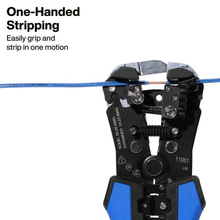Klein Tools Self-Adjusting Wire Stripper/Cutter, large image number 2