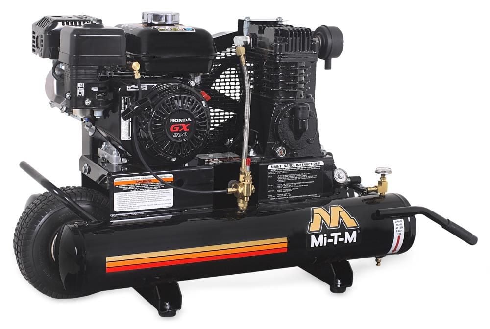 Mi T M 8 Gallon Wheelbarrow Air Compressor, large image number 1