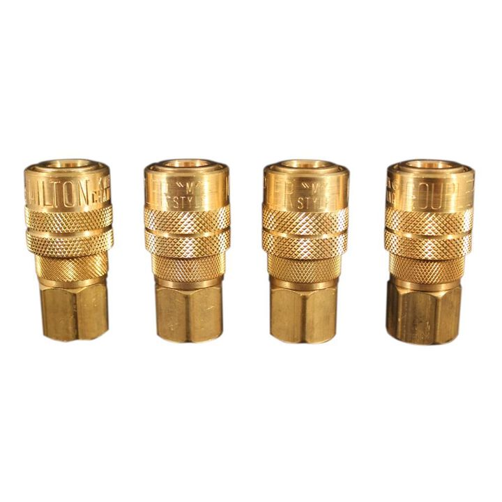 Milton (S-715-4) 1/4in FNPT M-Style Coupler