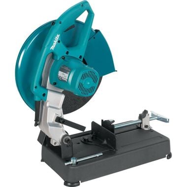 Makita 14 In. Cut-Off Saw with 4-1/2 In. Paddle Switch Angle Grinder, large image number 8
