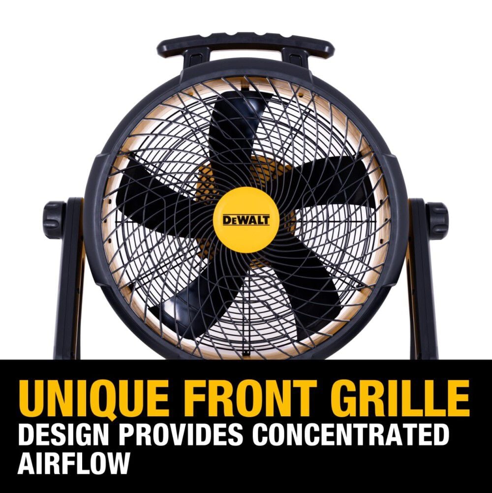 DEWALT 18 Inch 20V AC/DC 4000 CFM Drum Fan, large image number 10