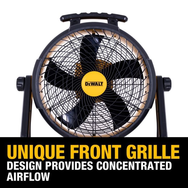 DEWALT 18 Inch 20V AC/DC 4000 CFM Drum Fan, large image number 9