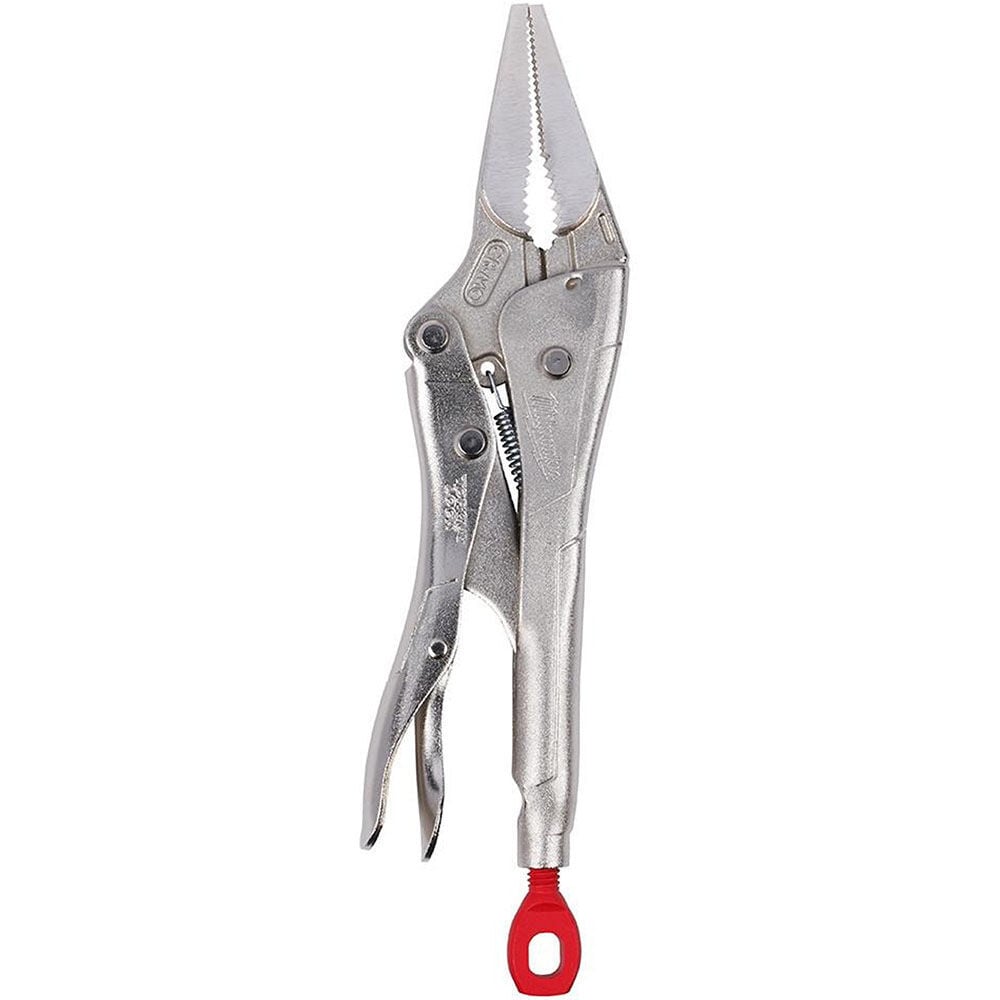 Milwaukee 4in Long Nose Locking Pliers, large image number 1