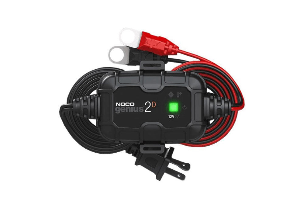Noco Genius 2 Direct-Mount Battery Charger and Maintainer, large image number 1