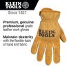 Klein Tools Leather All Purpose Gloves, Medium, small image number 2