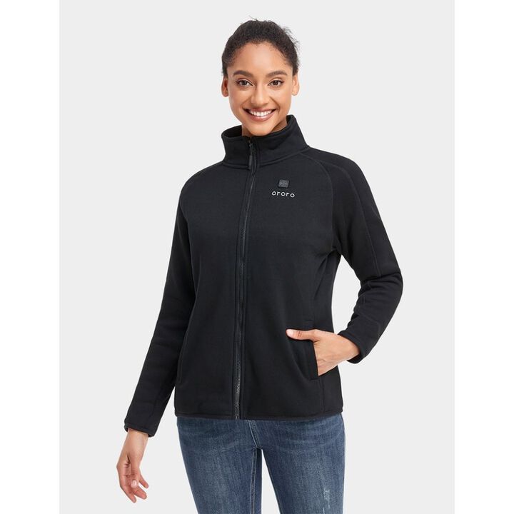 ORORO Womens Heated Fleece Jacket Kit