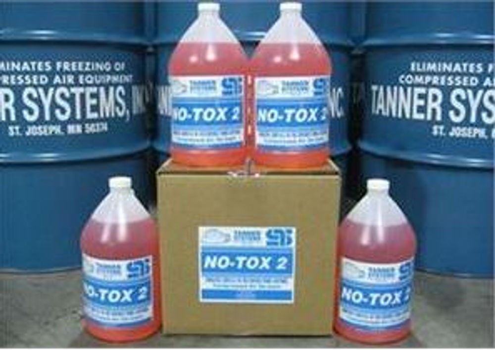 Tanner Systems Air Line Antifreeze Non-Toxic 1 Gallon Bottle, large image number 2