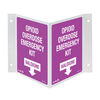 Aero Healthcare Overdose Kit 3-Way Wall Sign, small image number 2