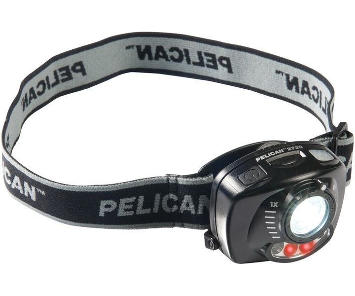 Pelican 2720 Black 200 Lumens Battery Powered LED Headlamp, large image number 1