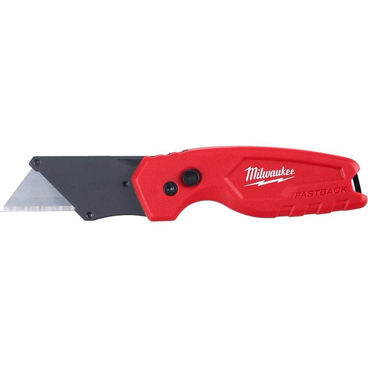Milwaukee FASTBACK Compact Folding Utility Knife, 3 Pieces