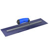 Bon Tool Finish Trowel Square Blue Steel 18 Inch x 5 Inch with Comfort Grip Handle, small image number 2