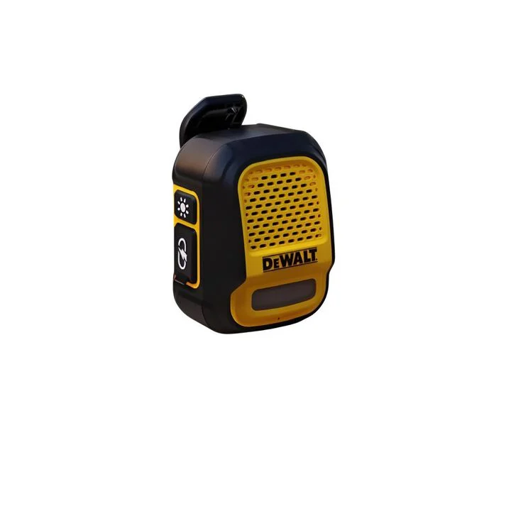 DEWALT Gen 2 Wearable Bluetooth Speaker with LED Light