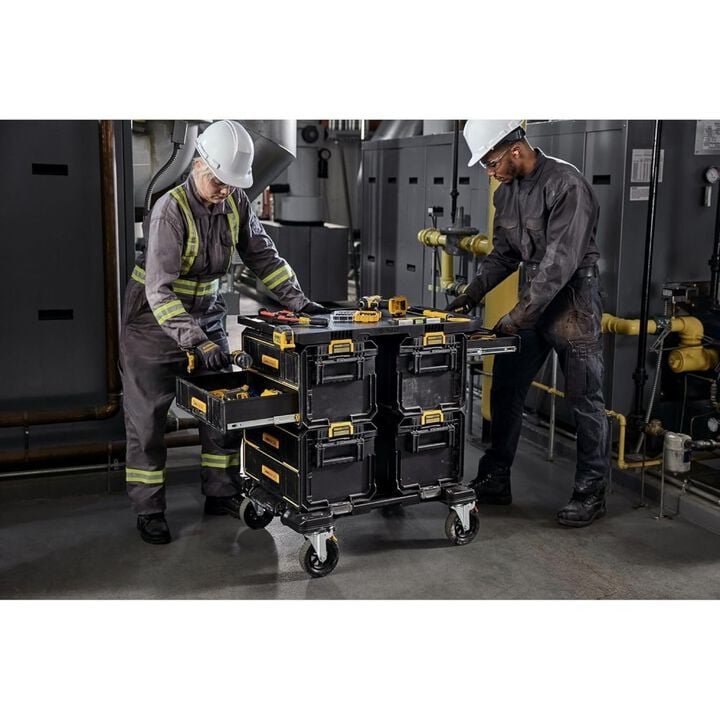 DEWALT Toughsystem 2.0 22 Pound 2-Drawer Unit, 110 Pound Tool Box Bundle, large image number 7