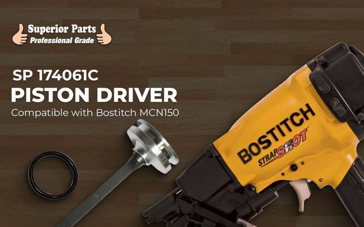 Superior Parts Japanese Carbide Blade Aftermarket Piston Driver For MCN150, large image number 3