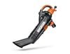 Worx 12-Amp 350-CFM 210-MPH Heavy-Duty Corded Electric Leaf Blower with Vacuum Kit, small