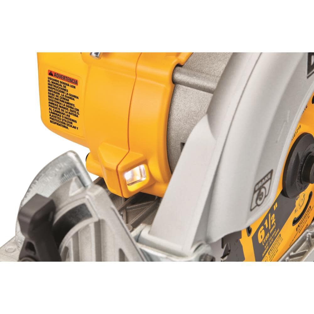 DEWALT Promotional 20V MAX 6-1/2 in. Brushless Cordless Circular Saw (Bare Tool), large image number 6