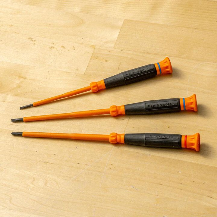 Klein Tools Insulated Screwdriver Set, 3 Piece, large image number 7