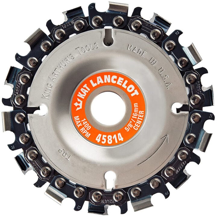 King Arthurs Tools Lancelot 14 Tooth Chain Saw Cutter