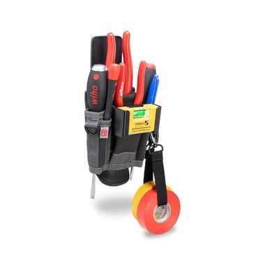 Veto Pro Pac Compact Sized Leather-Backed Tool Pouch with Clip