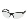 Protective Industrial Products Double Mag Readers Semi-Rimless Safety Readers with Black Frame Clear Lens and Anti-Scratch / Anti-Fog Coating +2.50 TOP/BOT, small image number 1