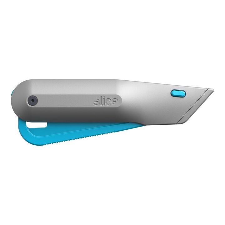 Slice 6.65 Inch x 2.17 Inch Smart-Retracting Metal Handle Squeeze Knife, large image number 1
