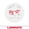 Milwaukee 6 1/2 52T Laminate Track Saw Blade, small