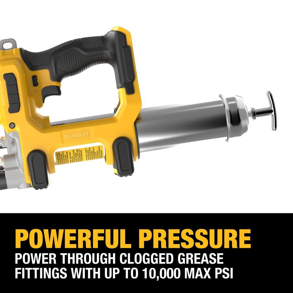 DEWALT 20V MAX 2-Speed Grease Gun (Bare Tool), large image number 4