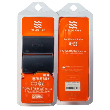 Mobile Warming 3.7V 2200mAh Black Premium Sock Battery & Cable, large image number 1