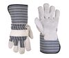 CLC Split Leather Palm Work Gloves with Extended Safety Cuff - L, small image number 1
