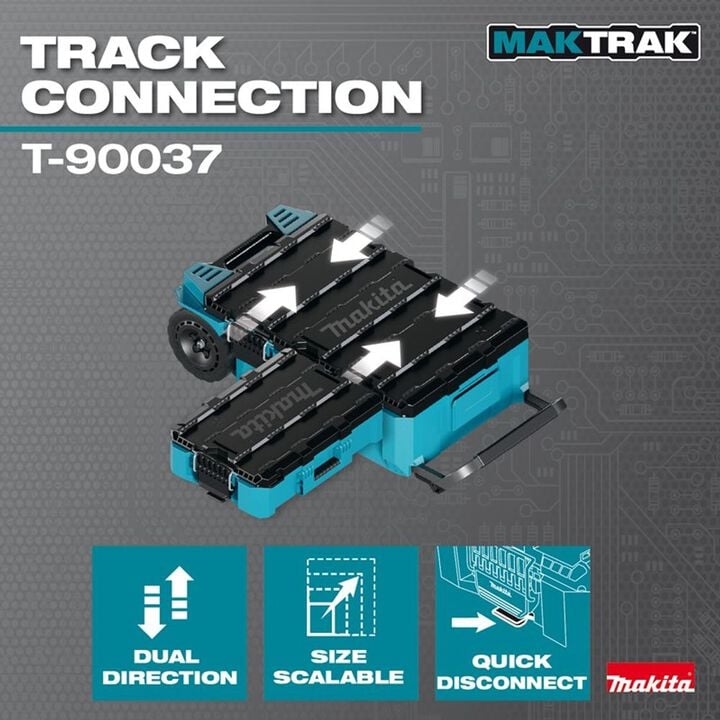 Makita MAKTRAK Medium Tool Box, large image number 3
