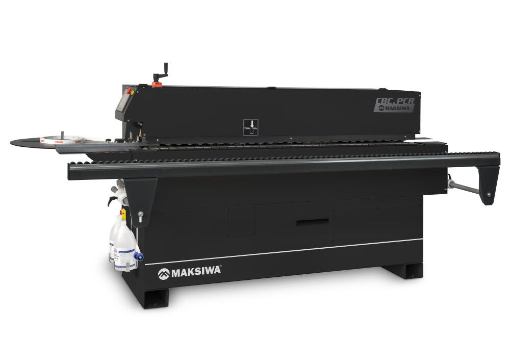 Maksiwa International 220V 1-Ph 18 Ft./Minute Corner Rounding Automatic Edgebander, large image number 1
