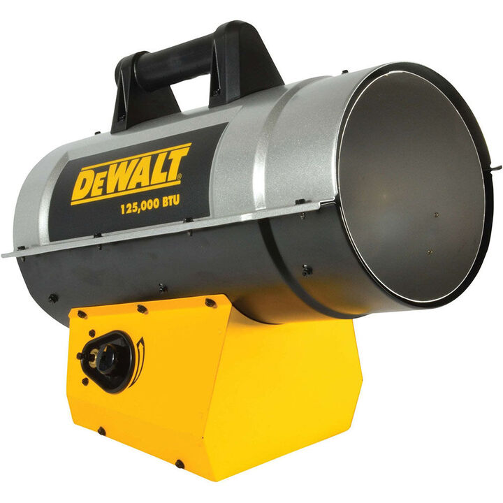 DEWALT 125000 BTU/HR Forced Air Propane Heater