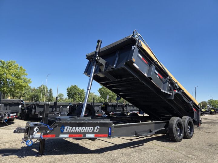 Diamond C LPT 16 Ft Tandem Axle Dump Trailer 2027, large image number 12