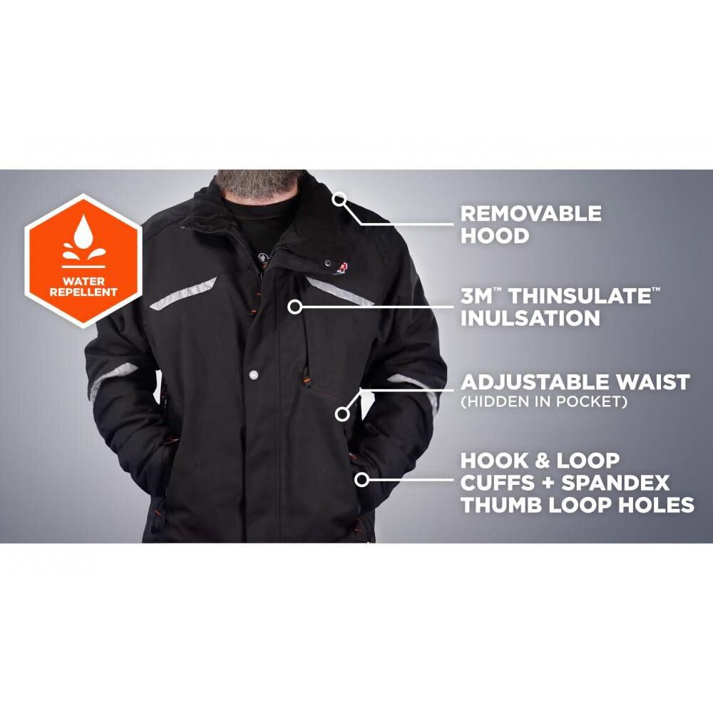 Ergodyne N Ferno 6466 Winter Work Jacket Large 41114 Acme Tools